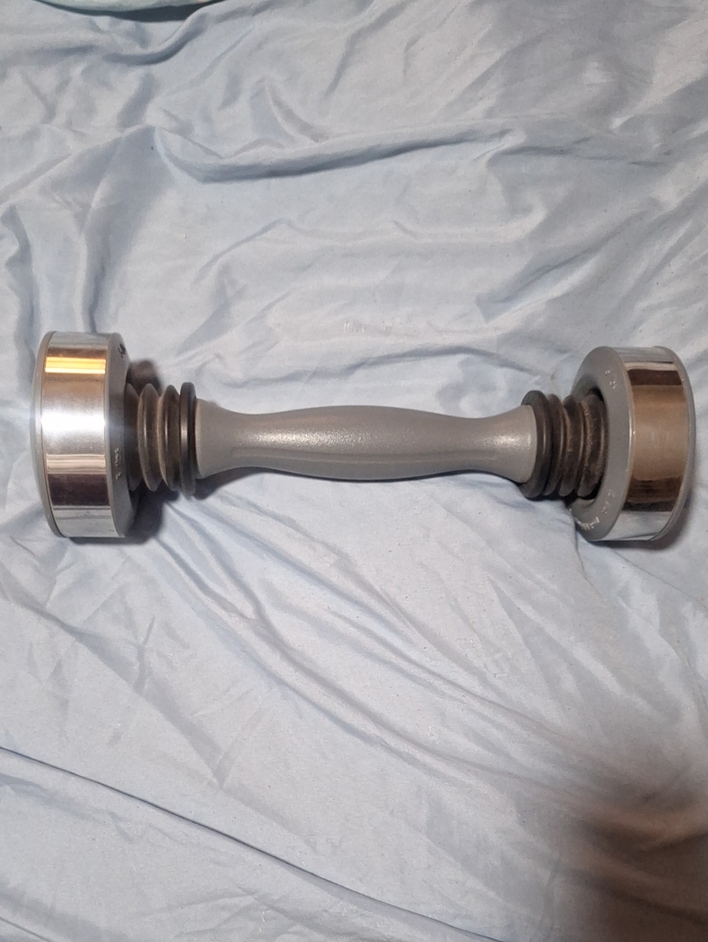 Unisex Silver and Gray 5 Lb Shake Weight